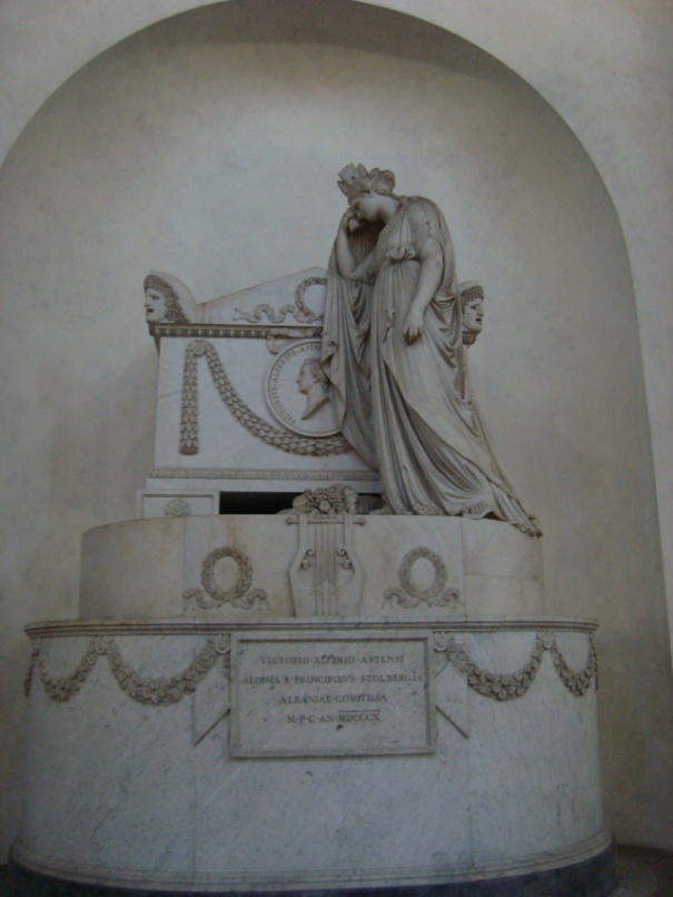 Tomb of Victorio Alferio Astensi, Italian Dramatist and Poet- Florence, Italy